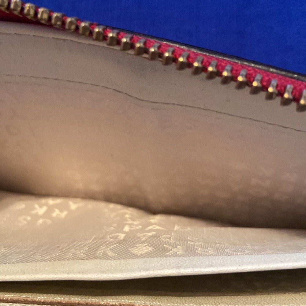 Red Kate Spade Used Wallet; some where but still good condition. Lots of pics - Picture 10 of 15